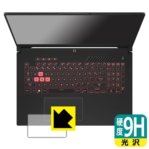 ASUS TUF Gaming A17 (2022) FA707R�Ή� 9H���d�x[����] �ی� �t�B���� [�^�b�`�p�b�h�p] ���{��