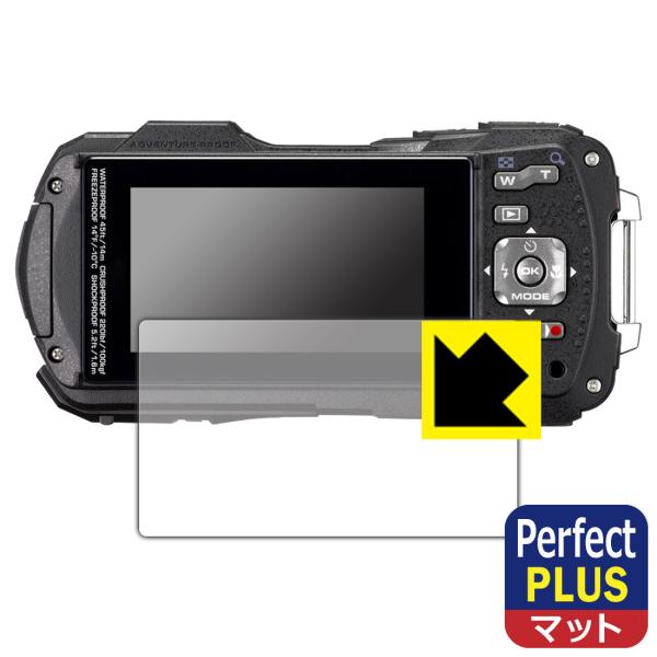 RICOH WG-80/WG-70/WG-60/WG-50/WG-40/WG-40W�Ή� Perfect Shield Plus �ی� �t�B���� ���˒ጸ �h�w�� ���{��