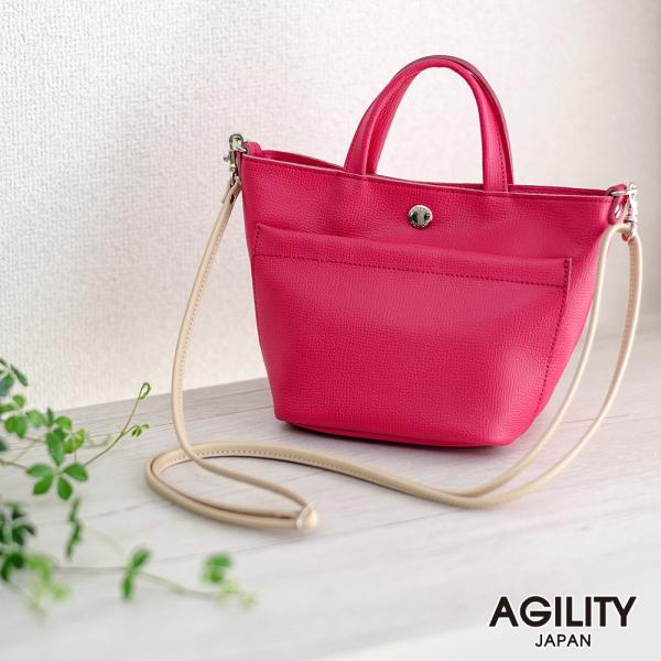 トートバッグ ミニトート レザートート 2way ショルダーバッグ ミニショルダー ポシェット AGILITY affa アジリティ アッファ ボルトート