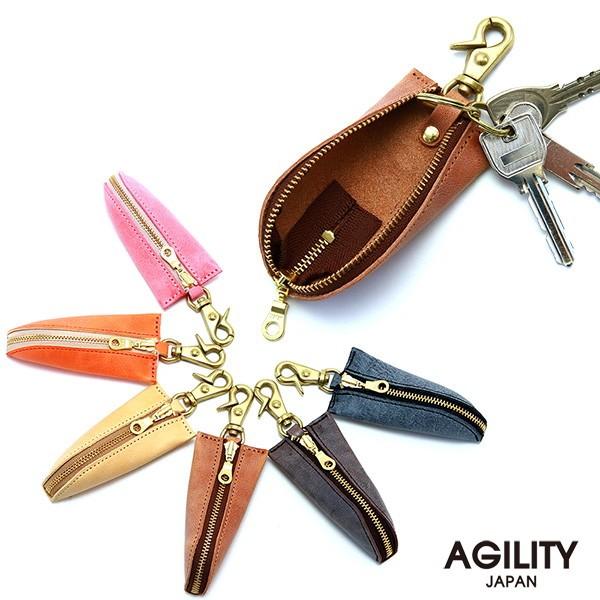 キーケース 本革 レザー 牛革 シンプル 小さい おしゃれ スリム コンパクト かわいい 日本製 AGILITY affa アジリティアッファ タミア