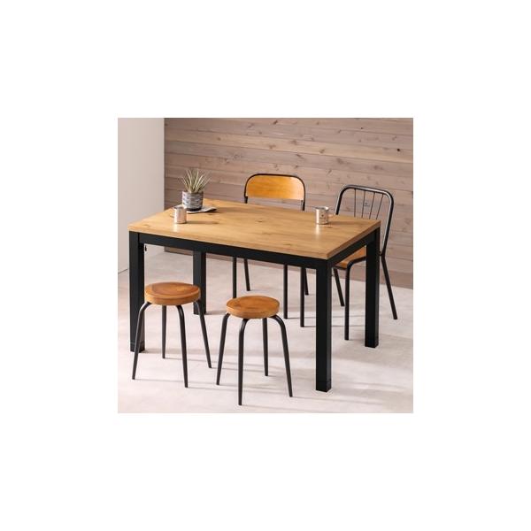 ダイニングこたつ 120×75cm 単品 布団レス 2段階高さ調節 手元