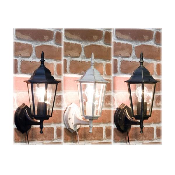 アンティークのスタイル　魅力的なデザイン　ウォールランプ フランスのアンティーク照明、おしゃれな壁付けの外灯（E26球付