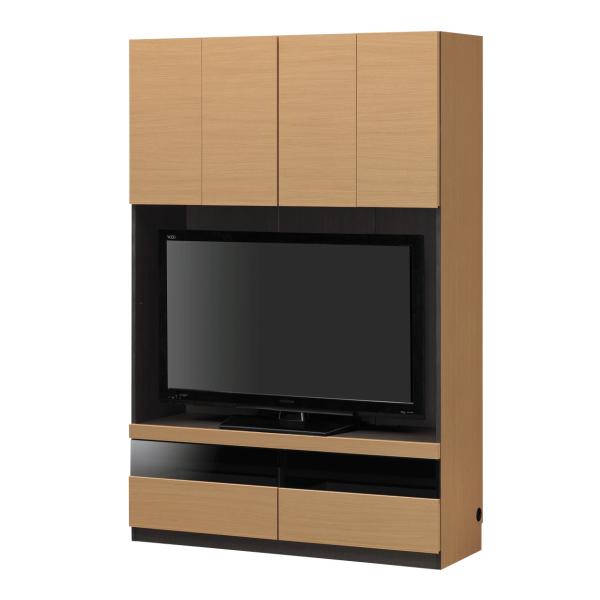 テレビ台 120cm 50インチ対応 ナチュラル ハイタイプ テレビボード TV