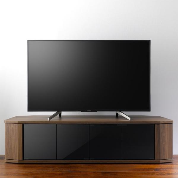 テレビ台 148cm 65インチ対応 コーナー・平面置き キャスター