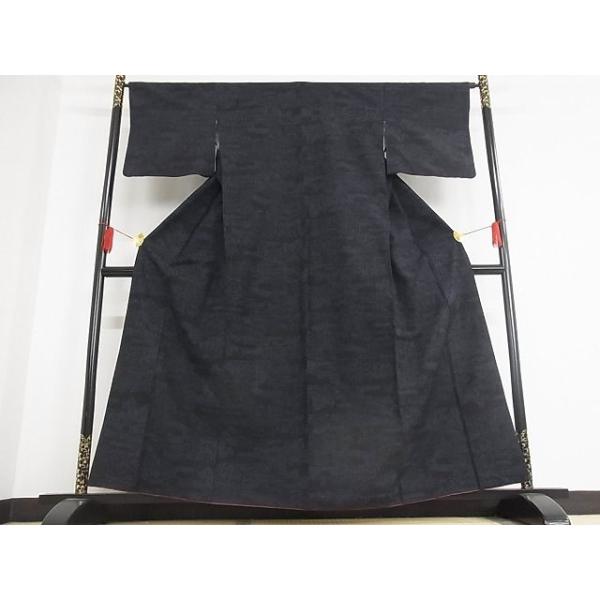 平和屋着物□上質な紬 風景花文 正絹 逸品 AAAH1178Aja : 平和屋  