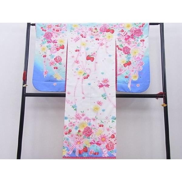 平和屋本店□極上 松田聖子 子供 七五三 女の子 7歳 祝着 エンジェル  