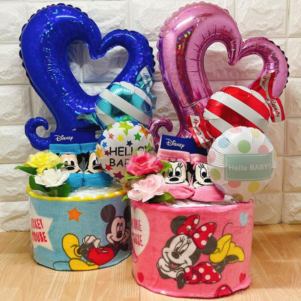 【商品概要】実用的なアイテムをおしゃれなギフトに仕上げています。男の子用、女の子用からお選び頂けます。贈り手のセンスが光るおむつケーキを贈りたい当店のおむつケーキは多くのお客様にお喜び頂いております。●種類・ミッキー・ドナルド・ミニー・デイ...