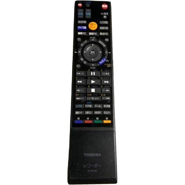 純正品・新品】 東芝 SE-R0386 ブルーレイレコーダー リモコン