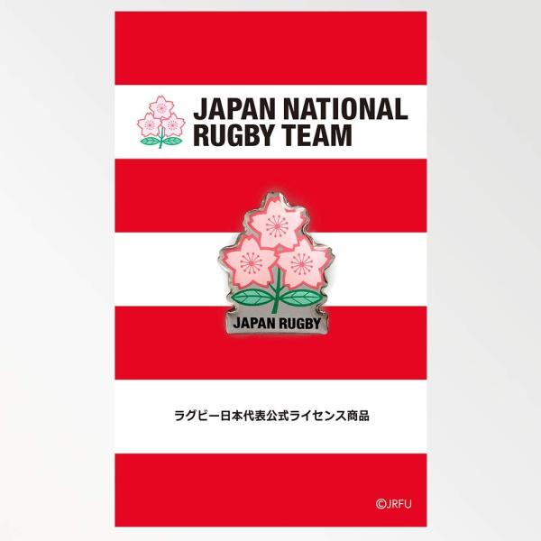ラグビー日本代表　ピンバッジ「JAPAN RUGBY」
