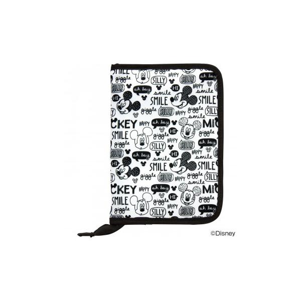 他サイト： Disney ディズニー マルチケース　クリアポケット付(ミッキー)　DCPM-2581Kの商品画像