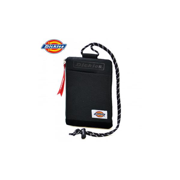 Dickies ディッキーズ ネックポーチ ブラック 12-6687-10