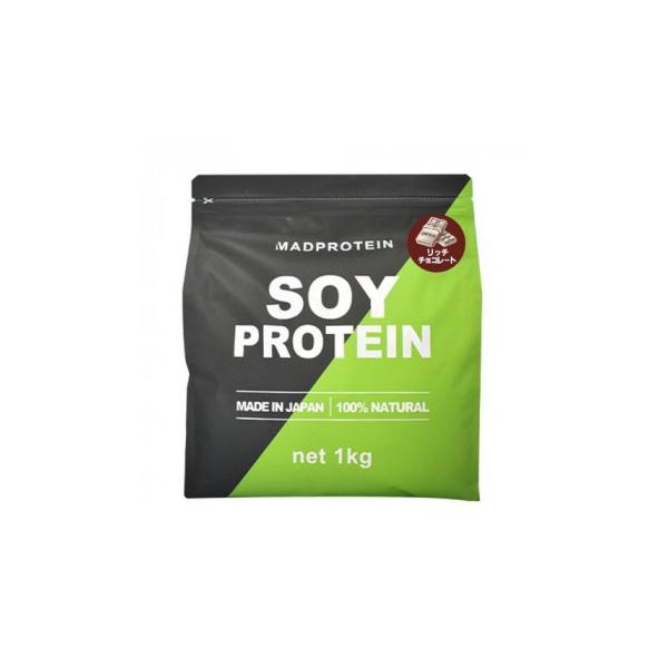 MADPROTEIN(マッドプロテイン) シリーズ　SOYPROTEIN(ソイプロテイン)リッチチョコレート 1kg