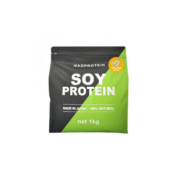 MADPROTEIN(マッドプロテイン) シリーズ　SOYPROTEIN(ソイプロテイン)ナチュラルバナナ 1kg