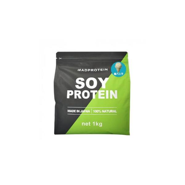 MADPROTEIN(マッドプロテイン) シリーズ　SOYPROTEIN(ソイプロテイン)塩バニラ 1kg