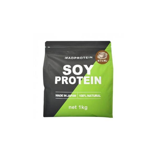 MADPROTEIN(マッドプロテイン) シリーズ　SOYPROTEIN(ソイプロテイン)カフェオレ 1kg