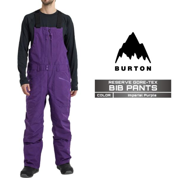 BURTON - 【美品４回着用】バートン　ビブパンツ　ゴアテックス 美品4回着用】バートン ビブパンツ ゴアテックス