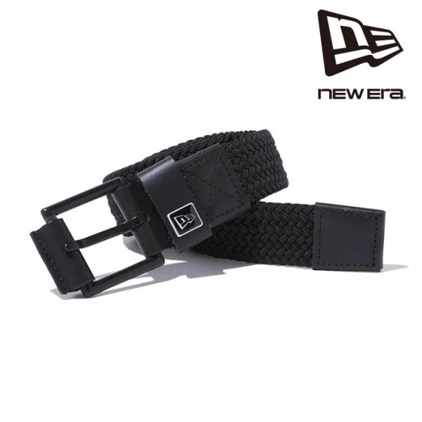 日本正規品 ニューエラ NEW ERA ベルト ストレッチウィーブ ブラック 14518229