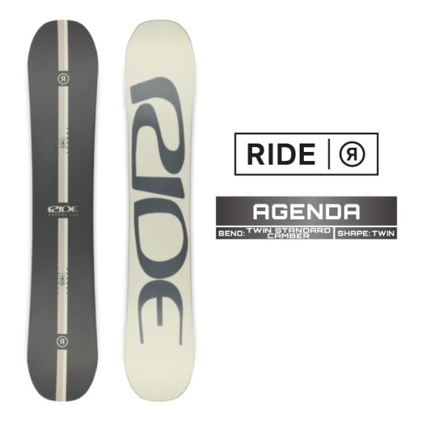 2024-25 RIDE AGENDA ライド アジェンダ スノーボード 板 メンズ 日本正規品