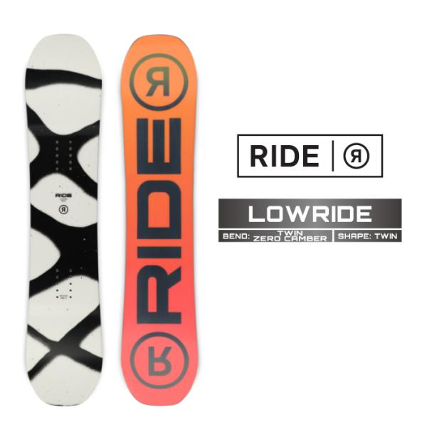 スノーボード　板のみ キッズ　ジュニア　RIDE LOWRIDE 130cm RIDE 2024-25 LOWRIDE ライド ローライド スノーボード 板 キッズ