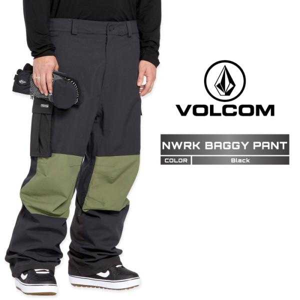 VOLCOM（ボルコム） 2024-25 VOLCOM NWRK BAGGY PANT Black
