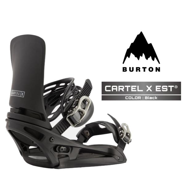 バートン CARTEL カーテル 黒 ビンディング 24-25モデル . BURTON .『 CARTEL X 』. ReFlex . Black