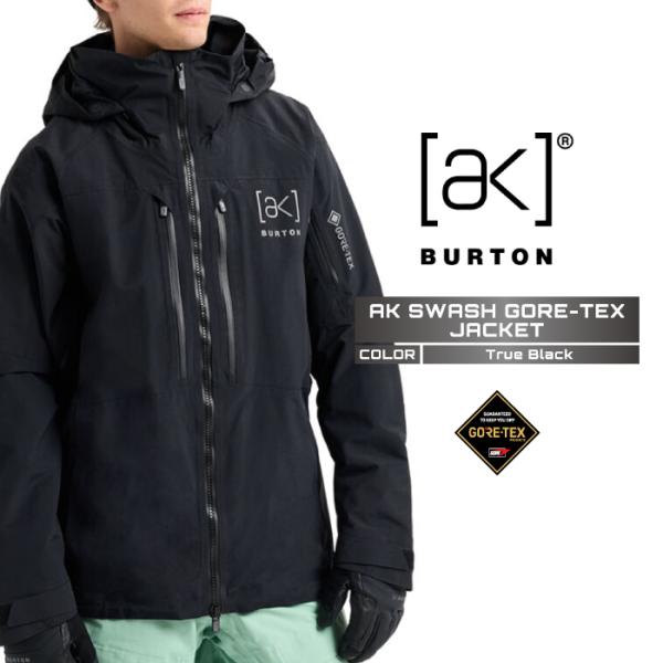 BURTON 2025-26 MEN'S AK SWASH GORE-TEX JACKET True Black バートン