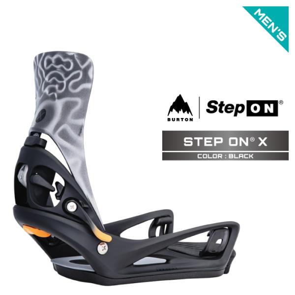 2026-27 BURTON MENS STEP ON X Re:Flex Black バートン ステップオン エックス スノーボード ビンディング バインディング メンズ 26-27 日本正規品