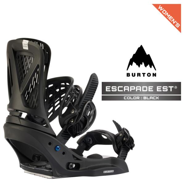 2026-27 BURTON ESCAPADE EST Black バートン エスカペード スノーボード ビンディング バインディング レディース 26-27 日本正規品