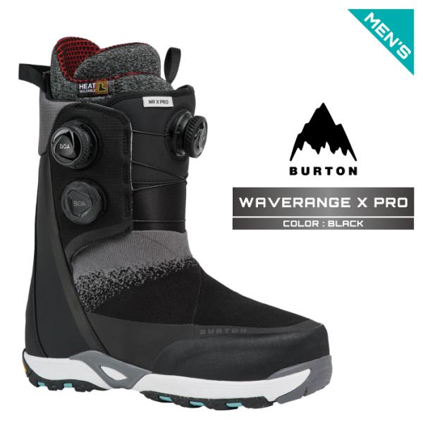 2026-27 BURTON MENS WAVERANGE X PRO Black バートン ウェイブレンジ エックス プロ スノーボード ブーツ メンズ 26-27 日本正規品