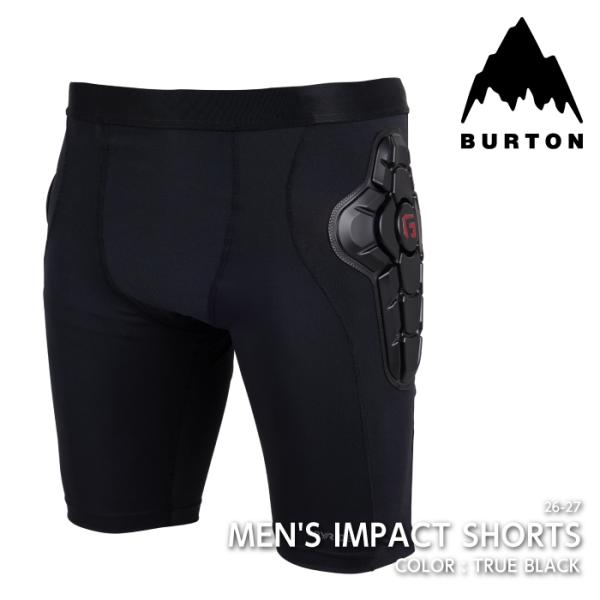 2026-27 BURTON IMPACT SHORTS True Black バートン スノーボード プロテクター メンズ 26-27 日本正規品