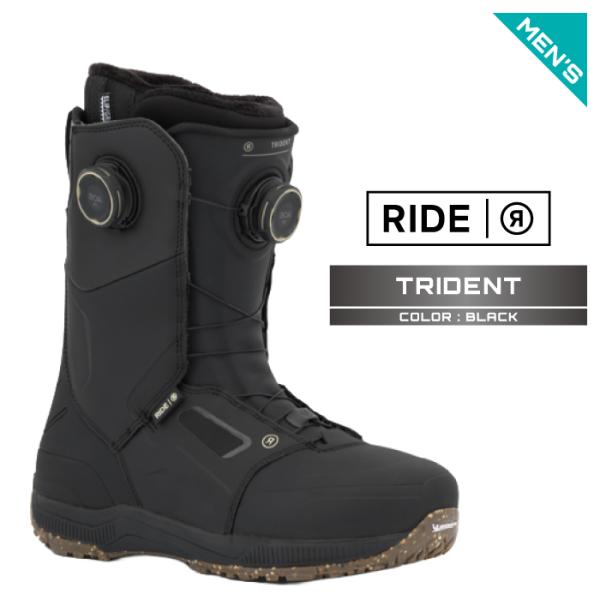 2026-27 RIDE TRIDENT Black ライド トライデント スノーボード ブーツ メンズ レディース 26-27 日本正規品