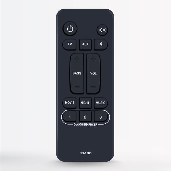 DENON DHT-S316 サウンドバー+リモコン サウンドバーリモコン RC-1230 for Denon デノン サウンドバー DHT