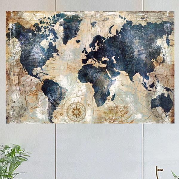 上級 フル ダイヤモンドアート キット ビーズ刺繍 アンティーク 世界地図 ビンテージ 古地図 リハビリ 趣味 絵画 カラービーズ ハンドメイド
