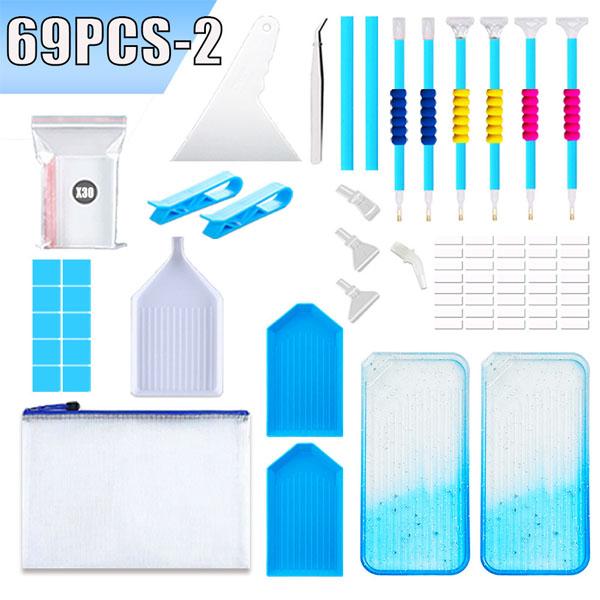 保存袋入り ダイヤモンドアート 作成ツール 制作セット 透明