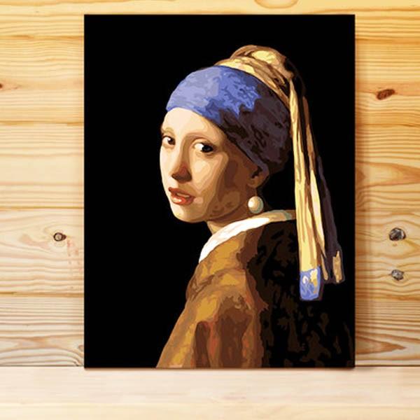 数字塗り絵 油絵風 真珠の耳飾りの少女 世界名画 大人の塗り絵 フレーム絵画 インテリア 風景 Diy 趣味 ぬり絵 ホビー ナンバーピクチャー Np Ym48 Peachyshop 通販 Yahoo ショッピング