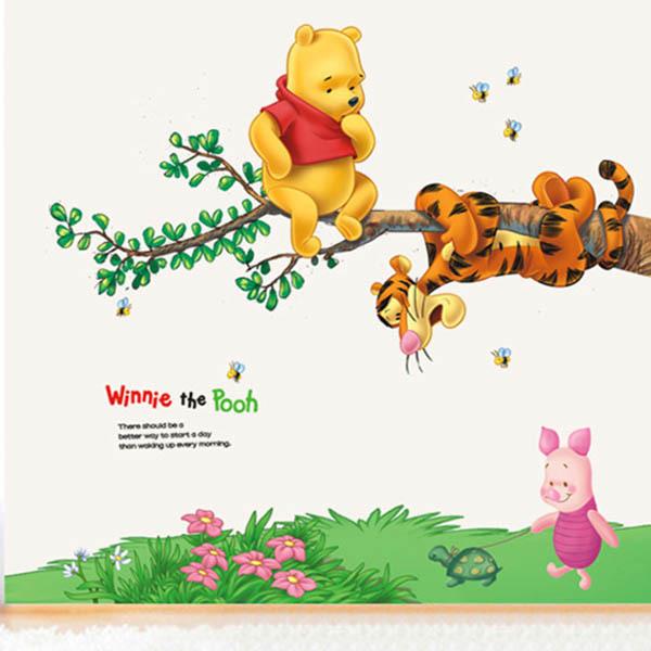ウォールステッカー ディズニー プーさん 木登り 草原 ピクニック ウィニー 子供 壁デコレーション 北欧風 Diy リビング Ws Ay703 Peachyshop 通販 Yahoo ショッピング
