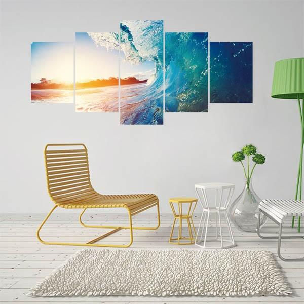 ウォールステッカー 1セット5枚 サーフィン ハワイ ビッグウェーブ パネルアート風 絵画 写真 壁デコ Diy リビング 寝室 Buyee Buyee 提供一站式最全面最專業現地yahoo Japan拍賣代bid代拍代購服務 Bot Online