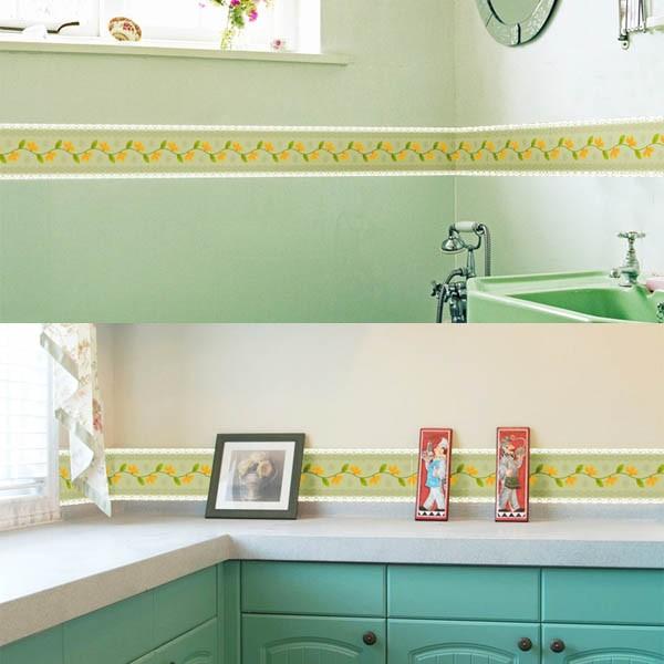 10m トリムボーダー マスキングテープ 黄色の花 グリーン ライン状 総柄 カッティングシート 壁デコ 北欧風 Diy Buyee Buyee 日本の通販商品 オークションの代理入札 代理購入