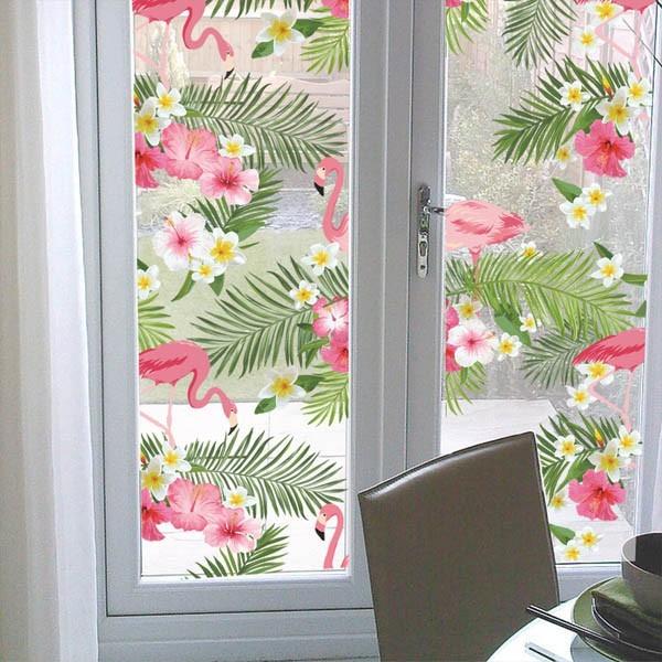 2枚セット ウォールステッカーフラミンゴ ハワイアン ハイビスカス トロピカル ガラス用 壁デコ 北欧風 Diy リビング Buyee Servis Zakupok Tretim Licom Buyee Pokupajte Iz Yaponii