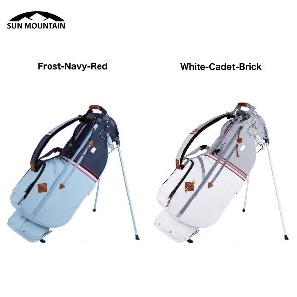 サンマウンテン Sun ★新品★送料無料★ Mid-Stripe シングルストラップ スタンドバッグ WHITE-CADET-BRICK Mountain サンマウンテン Sun ★新品★送料無料★ Mid-Stripe シングルストラップ スタンドバッグ WHITE-CADET-BRICK Mountain