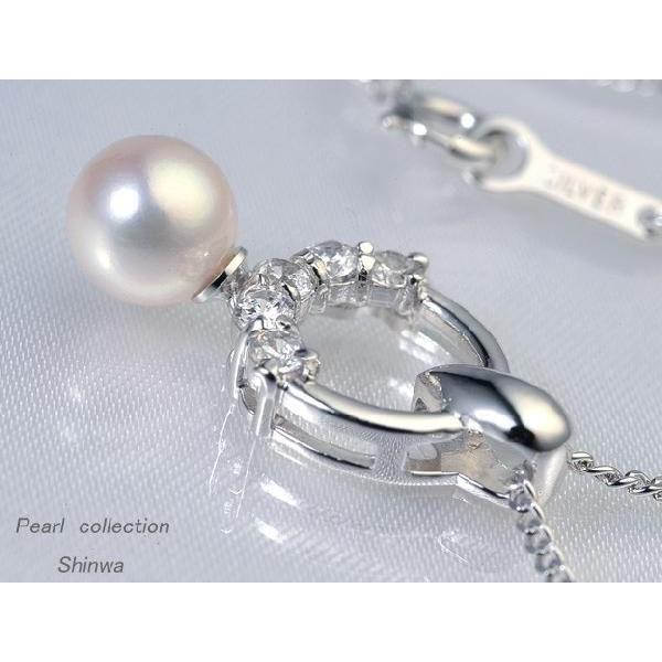 真珠ネックレス パールペンダント アコヤ真珠 6.5-7.0mm/sp616cz  