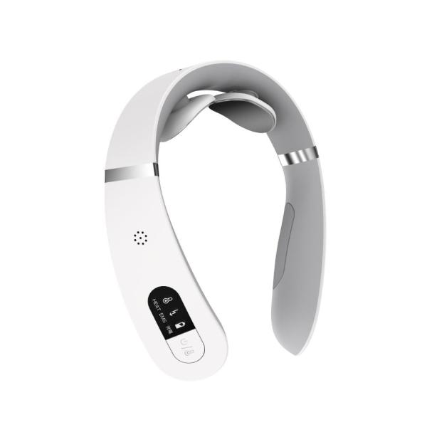 低周波治療と温感機能で 痛みやコリにピンポイントで刺激する 家庭用 低周波治療器 独自のEMSテクノロジーに加え、側面にも加熱パッドを搭載。首後方の温めに加え、側面に位置する胸鎖乳突筋を温めることで、より効果的に首や肩まわりの筋肉をリフレッ...