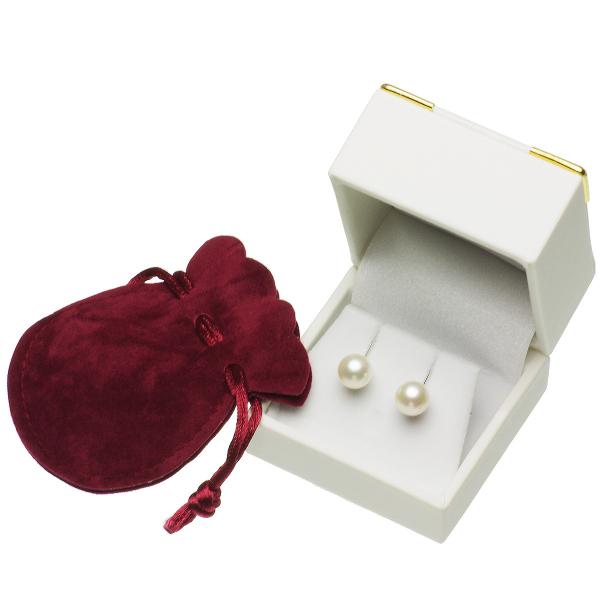 ジュエリーケース ピアス・イヤリング用 ホワイト ギフト プレゼント