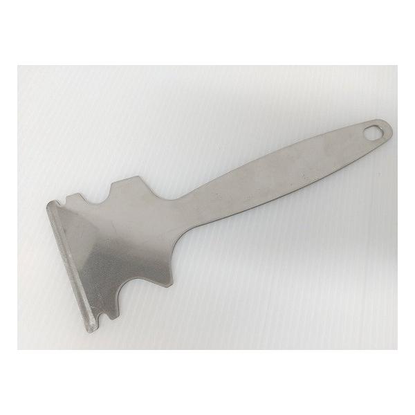 底網の掃除の定番品です。複数の凹凸の付いたヘラがあらゆる太さのケージの番線にフィットします。長さ：約18cm※外装が薄いビニール袋にて、フンカキの角で破れていたり、貫通している場合がございます。（返品交換対象外）