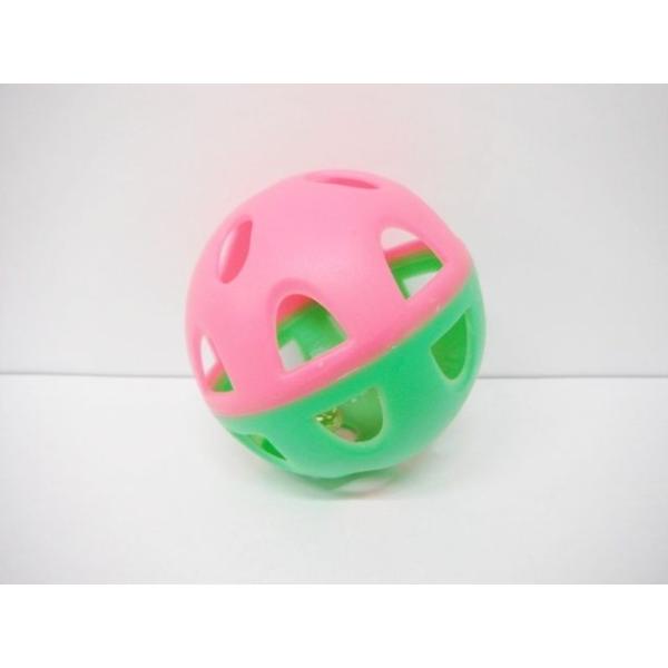 中に鈴の入ったプラスティックボールです。サイズ：φ約6.5cmメーカー：CattyMan