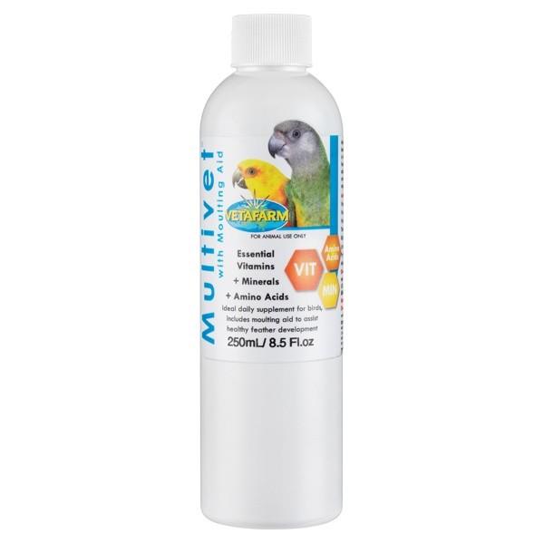 獣医師プロデュース Vetafarm マルチベット 250ml 液体総合栄養剤 ビタミン ミネラル サプリメント Nhkvtiy4un インコ専門店ぺありー 通販 Yahoo ショッピング