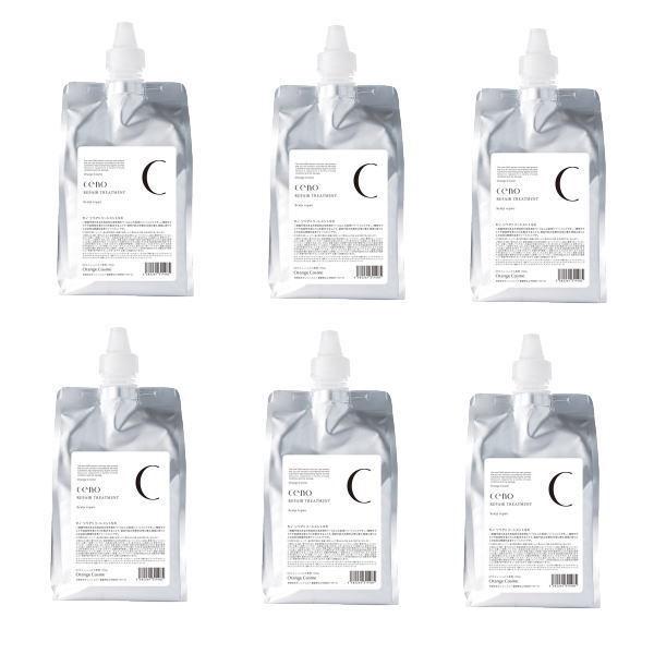 送料無料 オレンジコスメ ／ CENO セノ リペアトリートメント SR 1000g / レフィル 6個セット オレンジコスメ ceno セノ リペアトリートメント SR 1000g詰め替え用×6