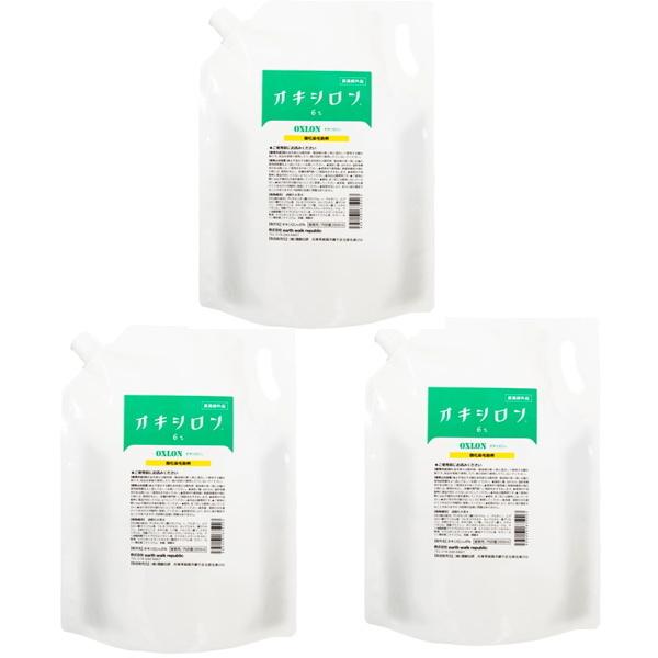 アースウォークリパブリック (業務用) OXLON(オキシロン) 6% 2000ml×3