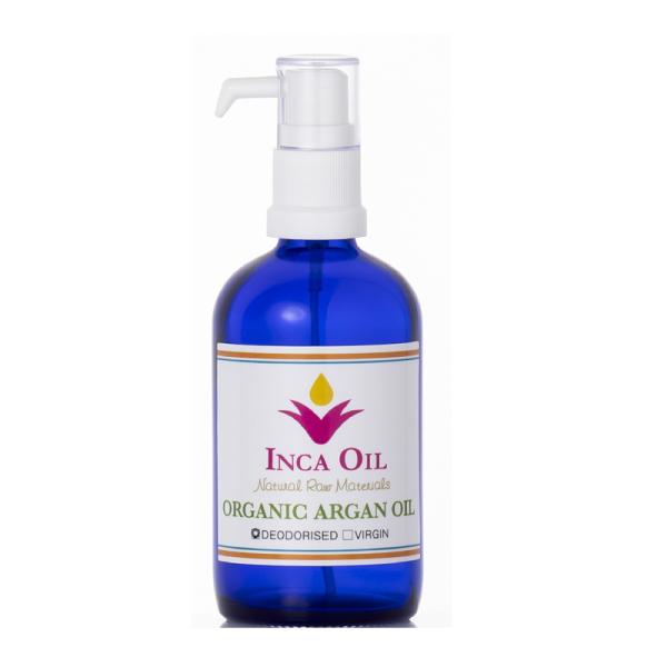 中京商事  インカオイル　オーガニックアルガンオイル　ディオゥドライズド ＤＥＯＤＯＲＩＳＥＤ 　100ml  【×3点セット】 中京商事 インカオイル オーガニックアルガンオイル ディオゥドライ