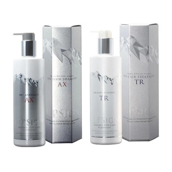 ALPSion(アルピジョン) イオンヘア＆フェイスクレンジング　AX　NEO(490ml)/トリートメント　NEO(490g)セット